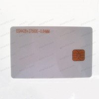 Contact IC Chip SLE4428 Inkjet Printable Plastic Cards with Gold Laser Numbers for Epson & Canon Printers (China Manufacturer)