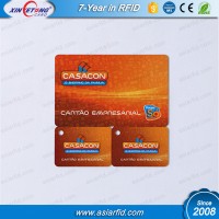Non-standard PVC card plus two small size key chain card