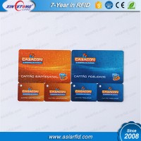 Non-standard PVC card plus two small size key chain card