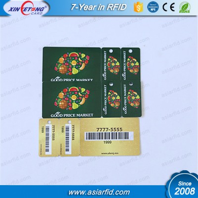 Inkjet Printable 3 Up Combo PVC Cards, Key Tags for Epson & Canon Printers (China Manufacturer)