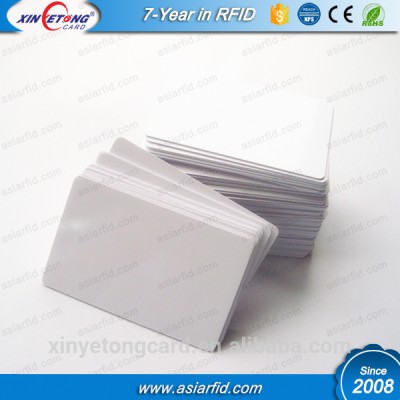 13.56MHZ HF RFID Blank Smart inkjet printing pvc Card for inkjet printer