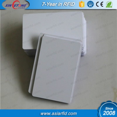 High quality RFID contactless ID inkjet card T5577,EM4305,EM4450, Hitag1, Hitag2 inkjet plastic card