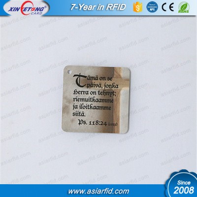 Round Size PVC card, animal size PVC card, any size as customized