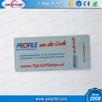 Plastic key tag, card with tags, card combo