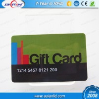 Full color set printing plastic card with TK4100 CR80 Business card size