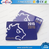Embossing number printing Signature Panel Printing plastic RFID EM4200 card