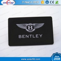 Embossing number printing Signature Panel Printing plastic RFID EM4200 card