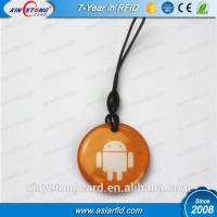 13.56mhz ISO 14443A Animal Epoxy Sticker NFC Dog Tag