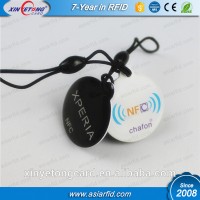 QR code 13.56Mhz Passive F08 RFID Pet Key Tag