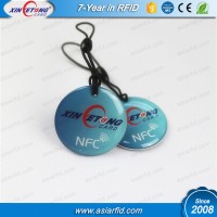 Top quality waterproof QR tag/NFC Pet ID tag / Logo printing NFC PET ID Tag