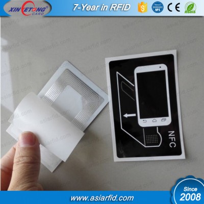 MF S50 1K RFID Labels /NFC MF S50 1k sticker/ RFID sticker 85.5*54mm size labels