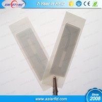 RFID long range passive stickers/ 52*15mm aluminum antenna RFID Sticker