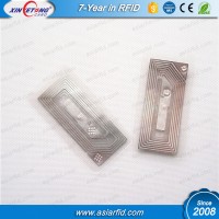 RFID long range passive stickers/ 52*15mm aluminum antenna RFID Sticker
