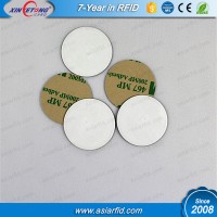 Smallest size Circle Dia 20mm NFC sticker/ 20mm anti-metal NFC labels /20mm with 3M Adhesive