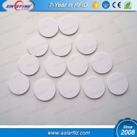 Smallest size Circle Dia 20mm NFC sticker/ 20mm anti-metal NFC labels /20mm with 3M Adhesive