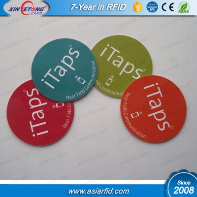 Smallest size Circle Dia 20mm NFC sticker/ 20mm anti-metal NFC labels /20mm with 3M Adhesive Smallest size Circle Dia 20mm NFC sticker/ 20mm anti-metal NFC labels /20mm with 3M Adhesive