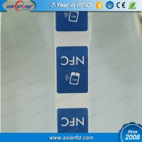 Rectangle 56*18mm NFC Label Smart Tags PVC for MF 1K