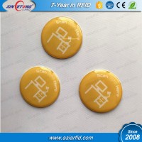 25mm RFID sticker /22mm aluminum antenna NFC Labels / hard PVC Tag