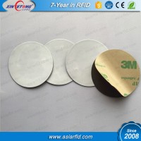 25mm RFID sticker /22mm aluminum antenna NFC Labels / hard PVC Tag