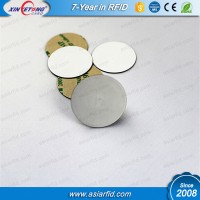 RFID Sticker/ Dia 20mm Sticker /HF RFID Metal tag with adhesive