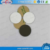 RFID Sticker/ Dia 20mm Sticker /HF RFID Metal tag with adhesive