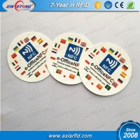 25mm NFC sticker/ 25mm anti-metal NFC labels /25mm with 3M Adhesive