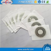 25mm mini side Aluminium RFID tag with chip Ntag215