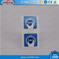 13.56Hmz HF rfid label Ntag215 NFC Sticker