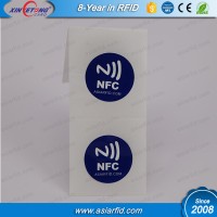 13.56Hmz HF rfid label Ntag215 NFC Sticker