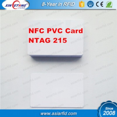 13.56MHZ ISO14443A Cheap Small NFC Card NTAG215