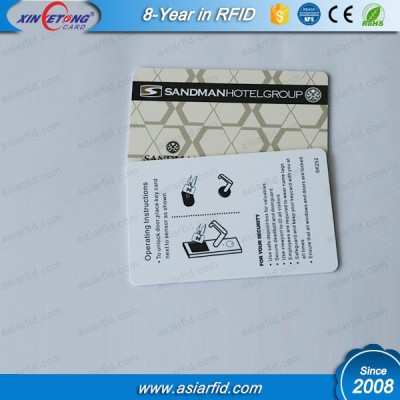 Classic 1K NFC barcode Card, 13.56KHZ LF Classic 1K Plastic Card, Classsic 1K Plastic Card