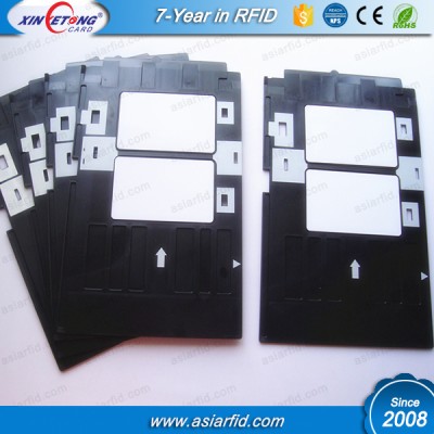 Both sides printable inkjet PVC ID card tray for Epson printers R220, R230, R300, China Manufacturer Both sides printable inkjet PVC ID card tray for Epson printers R220, R230, R300, China Manufacturer
