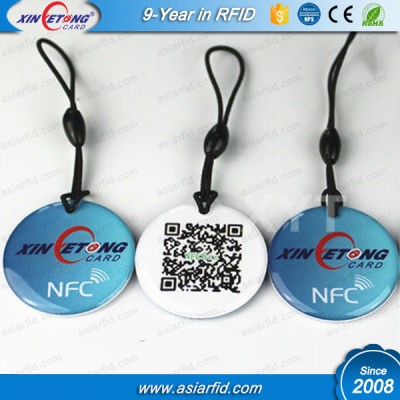 NTAG213 NFC Epoxy Tag QR print Epoxy Tag