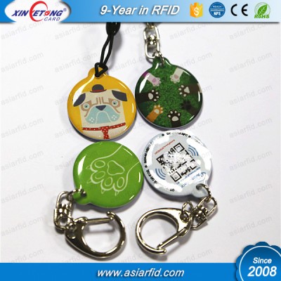 Rewritable EM4305 Copy ID Epoxy Tag Access Key Tag