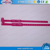 Waterproof RFID Wristband F08 Classic 1K Chip use on hospital wristband