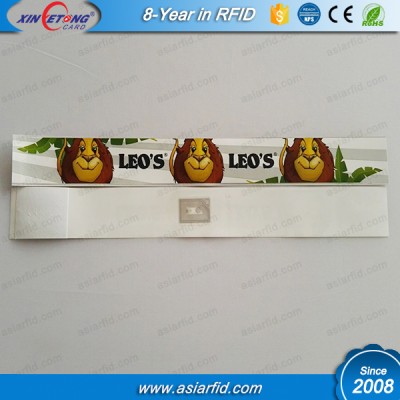 ISO15693 ICODE SLI Waterproof Colorful Paper Wristband 