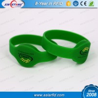 125Khz T5577 Silicone Wristband& Barcelet for Store Patient info with Card Slot