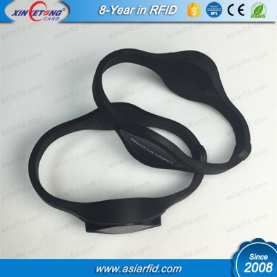 Double Head Oval Wristband RFID Ntag215 Chips Wristband