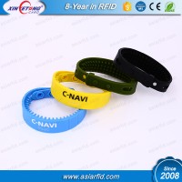  ISO/IEC 18000-6C RFID Recycled Silicone Wristband UHF Marathon Wristband 