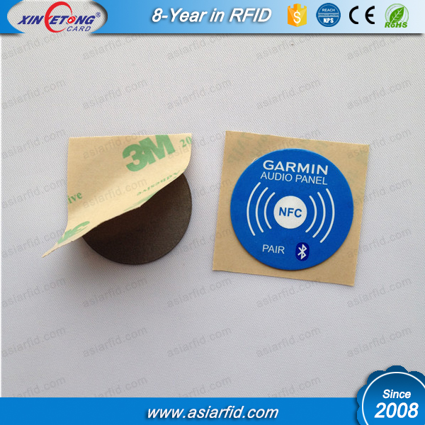 High Quality Passive RFID tag F08 1K Coin Tag with Anti-Metal tags