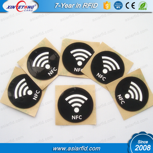 Customized LOGO Printing RFID Ulralight PVC tag China factrory