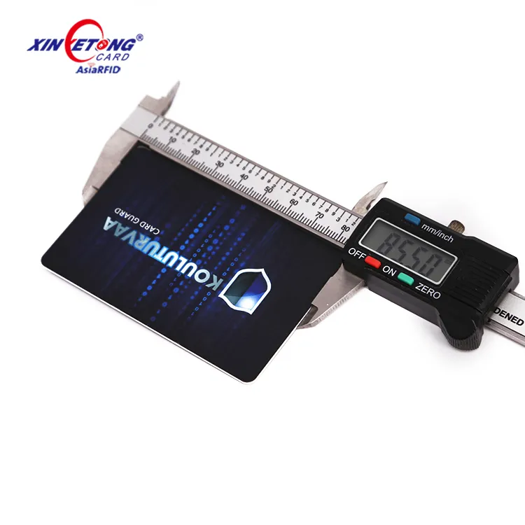 Credit Card bank Card Protecting NFC Signal Block RFID Blocking Card For Purse Security