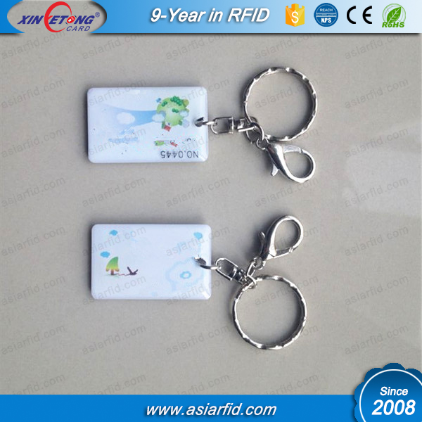 Custom NFC Epoxy Key Tag waterproof Payment tag Classic 1K Tag