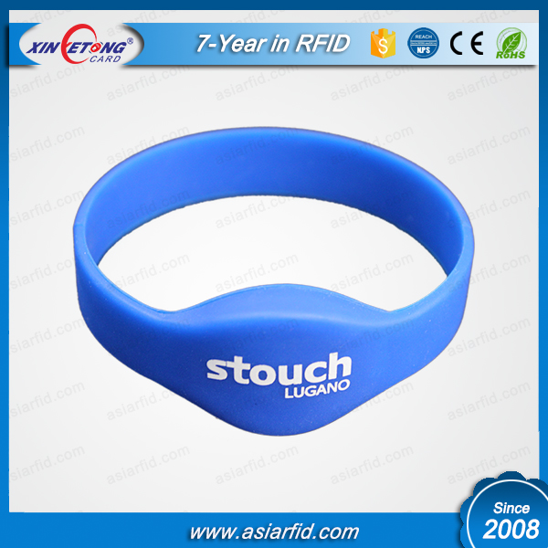 RFID Silicone RFID Wristband Watch shape Wristband for Gym