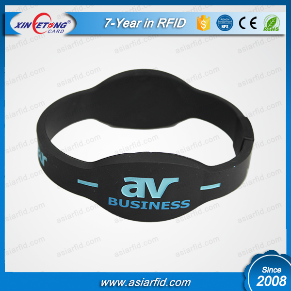 Cheap price ISO/IEC 18000-6C RFID recycled Silicone Wristband