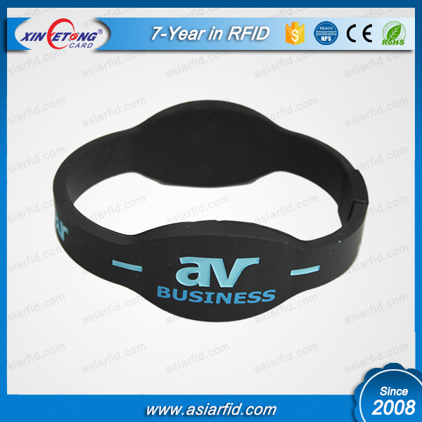 RFID Silicone RFID Wristband Watch shape Wristband for Gym